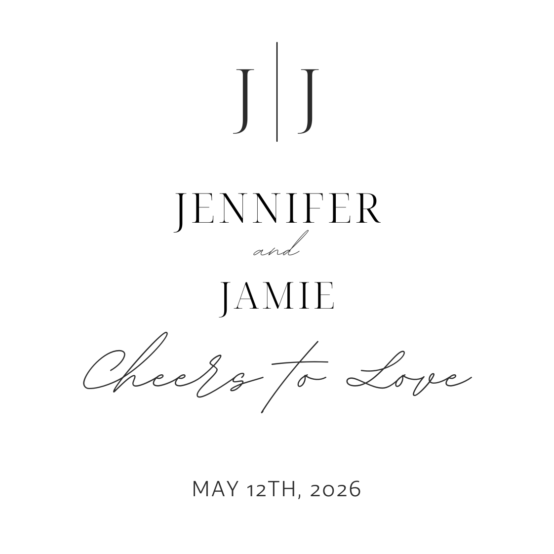 Personalized Wedding Coasters - Custom Engraved