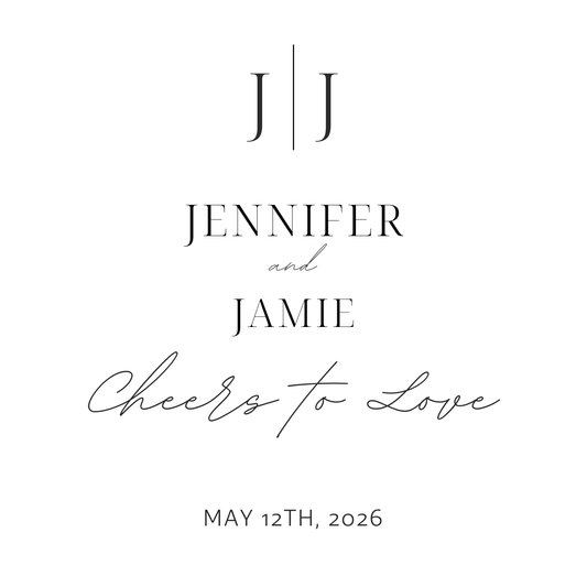 Personalized Wedding Coasters - Custom Engraved