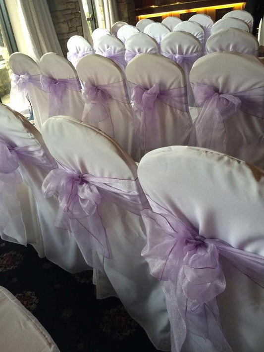Chair Covers with Sash