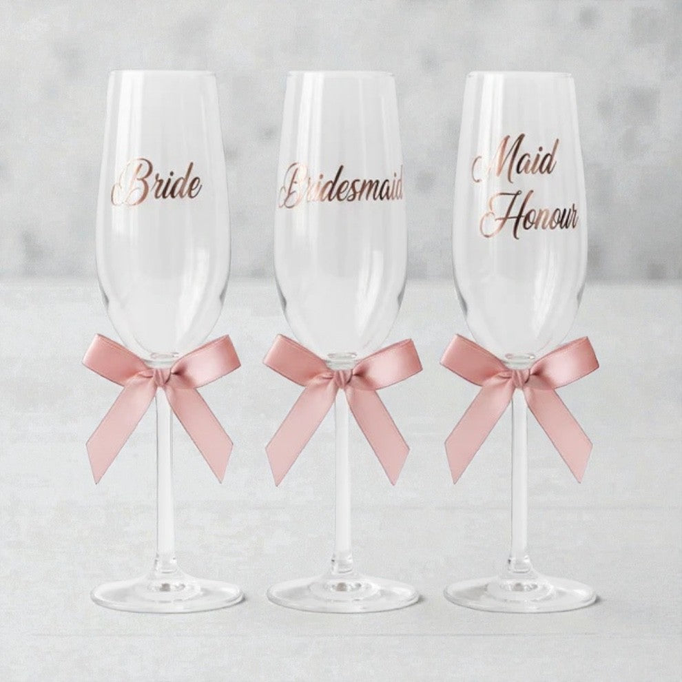 Personalised Champagne Glasses