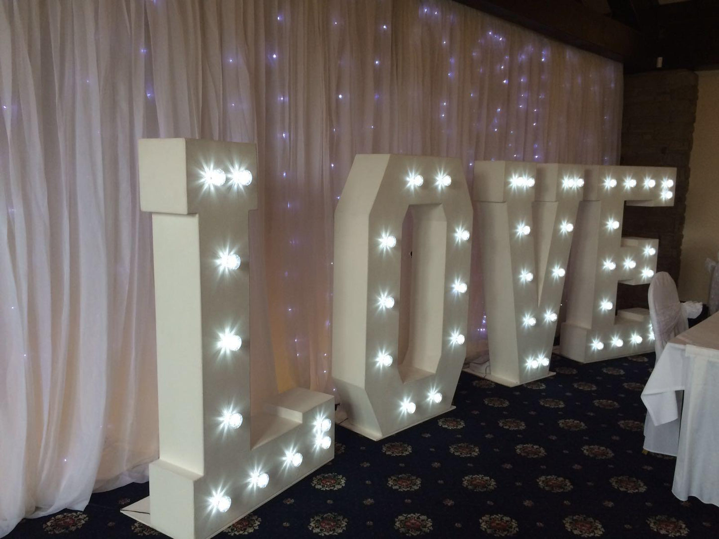 LOVE Letters - Light Up Letters for Hire